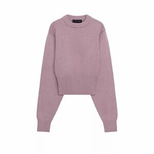 Zara Lilac Crew Neck Sweater
